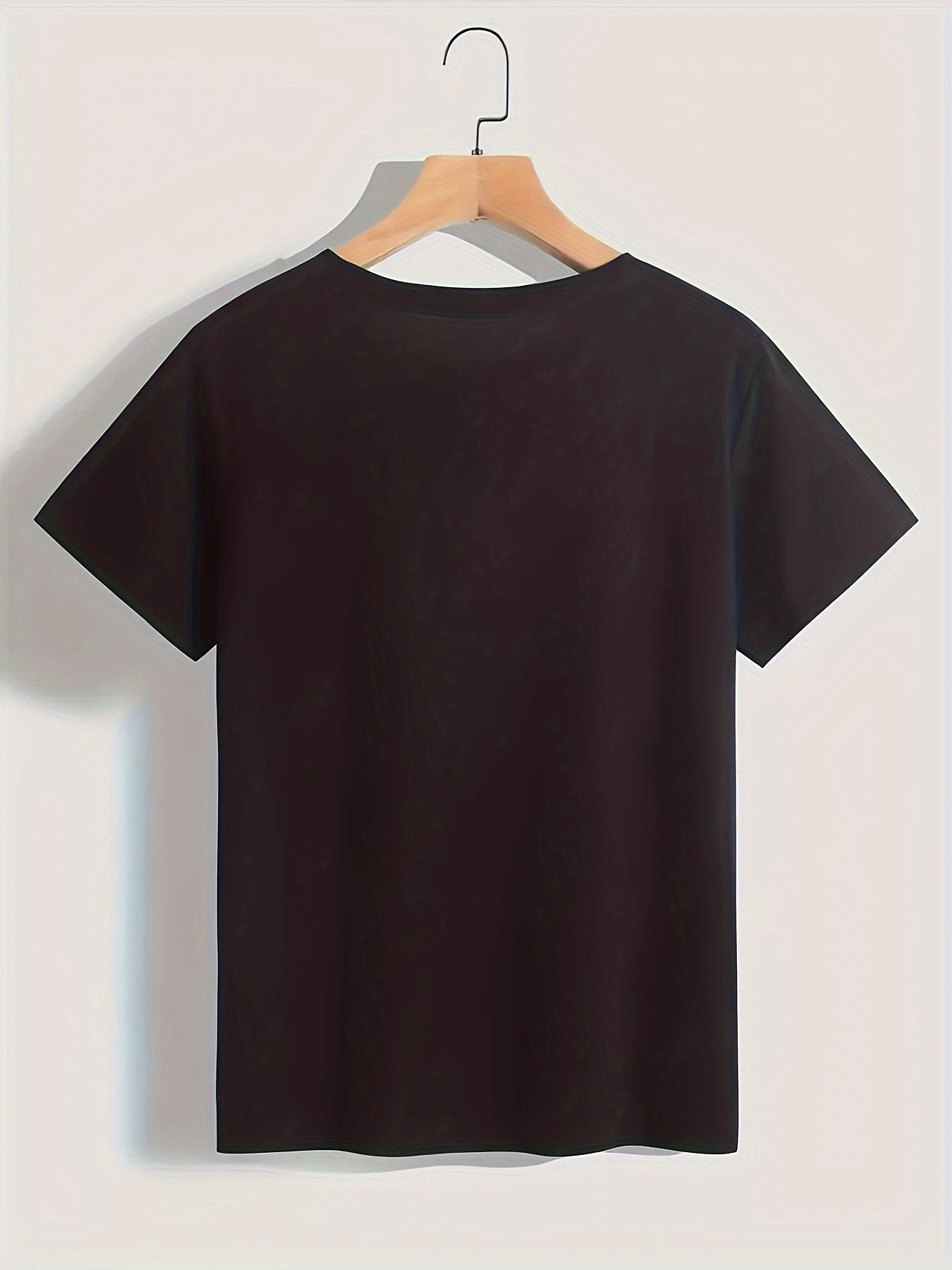 Floral Print Crew Neck T-shirt, Casual Short Sleeve Top, Women's Clothing