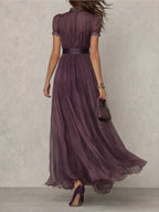 Lamberty Chiffon Maxi Dress