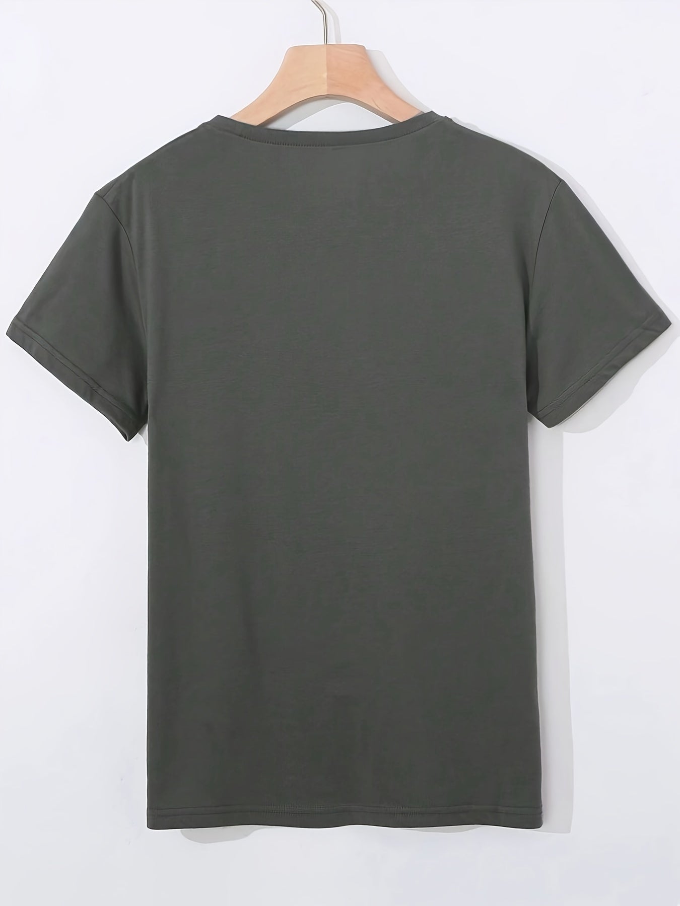 Floral Print Crew Neck T-shirt, Casual Short Sleeve Top, Women's Clothing